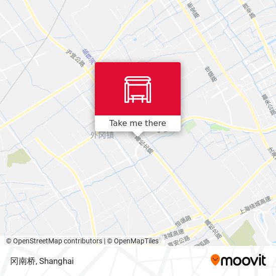 冈南桥 map