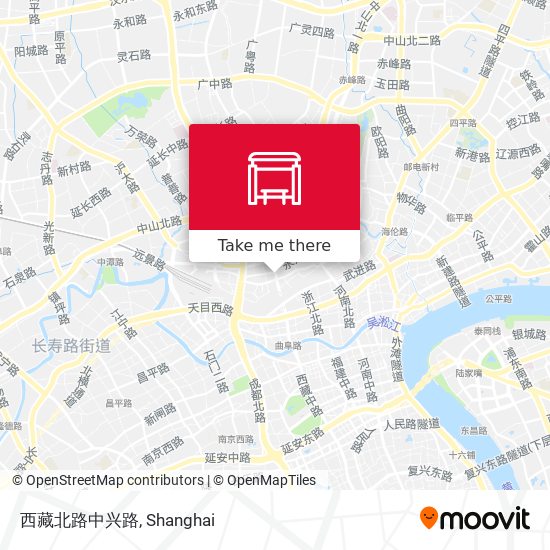 西藏北路中兴路 map