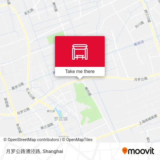月罗公路潘泾路 map