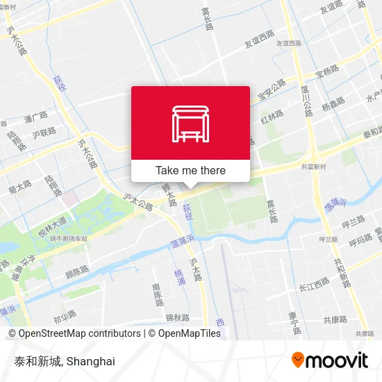 泰和新城 map