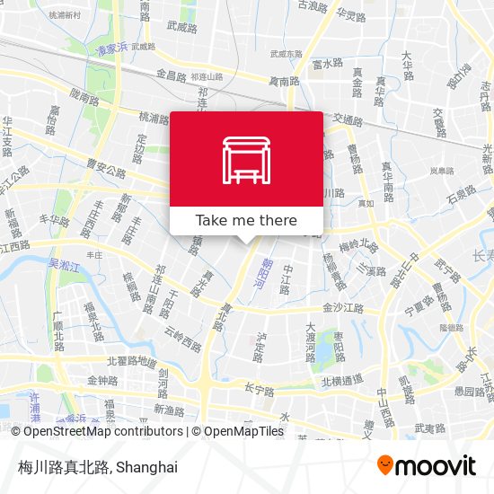 梅川路真北路 map
