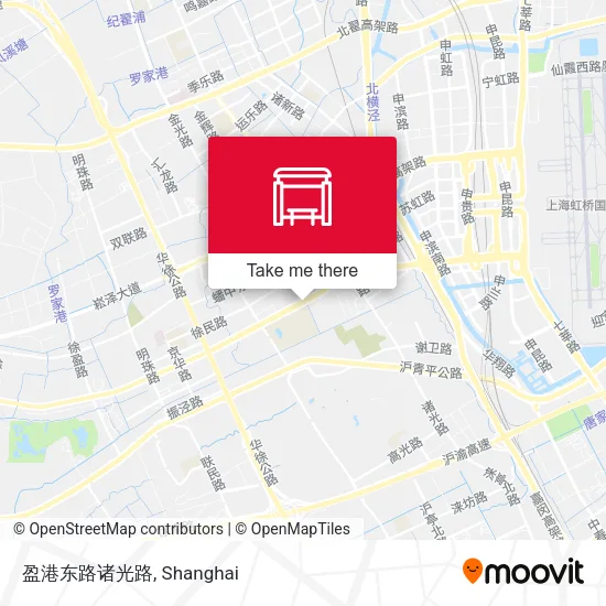 盈港东路诸光路 map