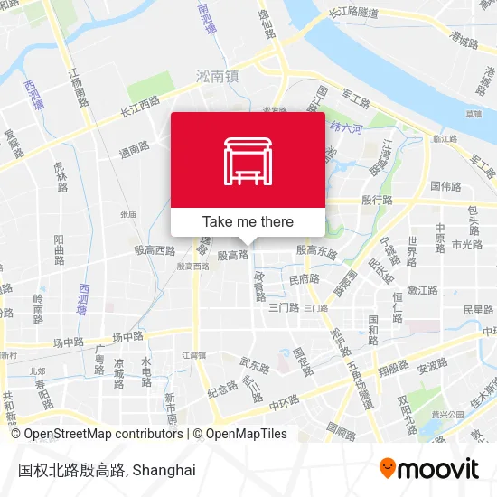 国权北路殷高路 map