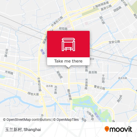 玉兰新村 map