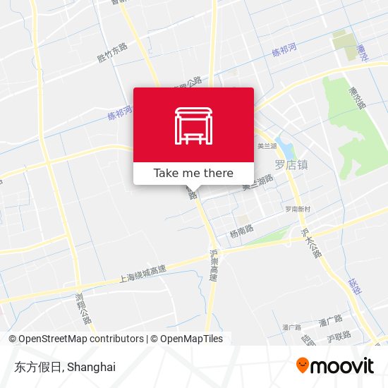东方假日 map