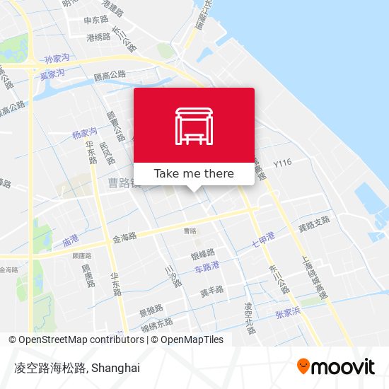 凌空路海松路 map