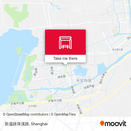 新盛路珠溪路 map