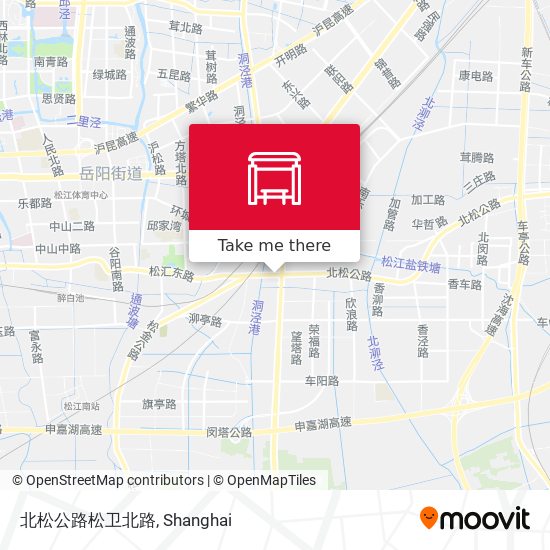 北松公路松卫北路 map