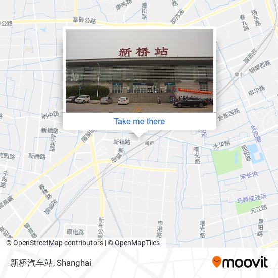 新桥汽车站 map