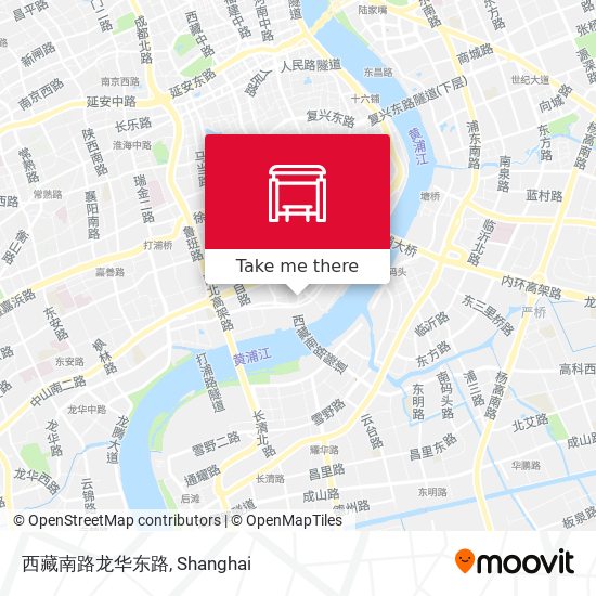 西藏南路龙华东路 map