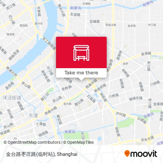 金台路枣庄路(临时站) map