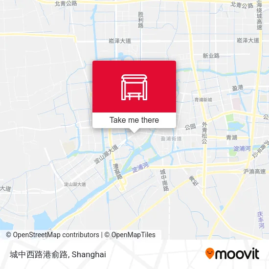 城中西路港俞路 map