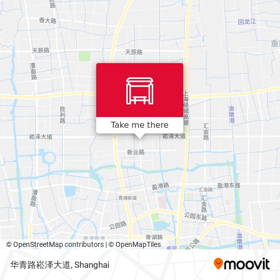 华青路崧泽大道 map