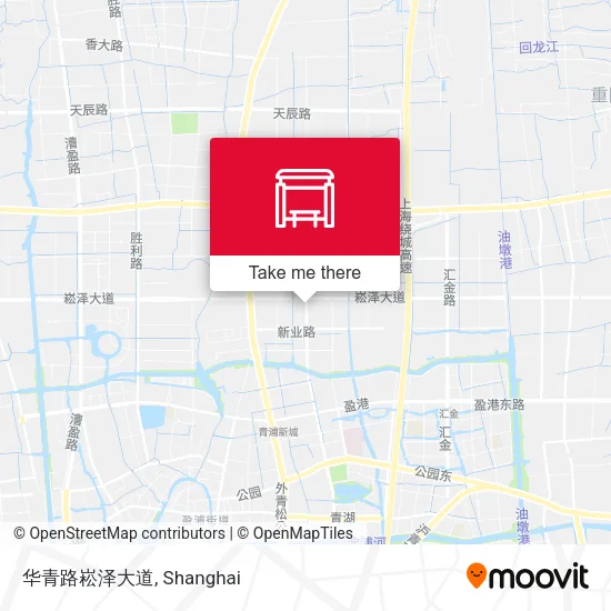 华青路崧泽大道 map