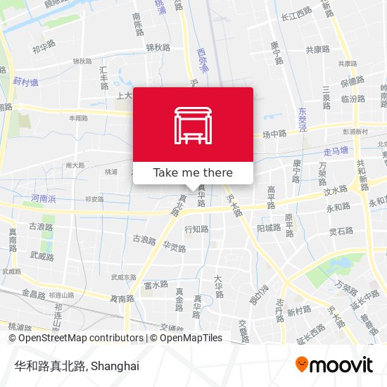 华和路真北路 map