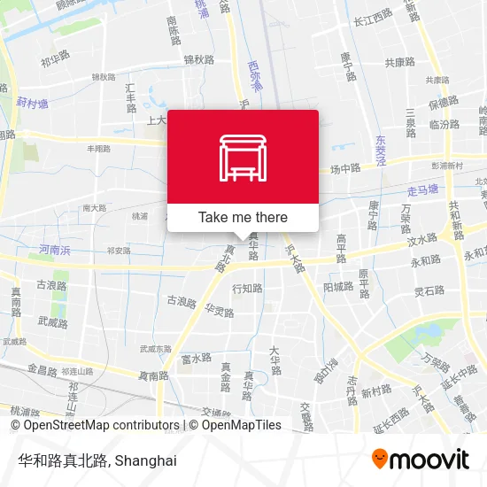 华和路真北路 map