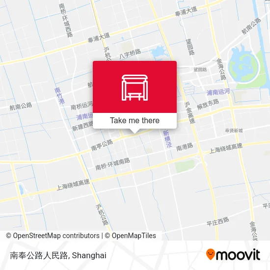 南奉公路人民路 map