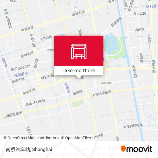 南桥汽车站 map