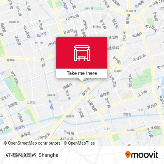 虹梅路顾戴路 map