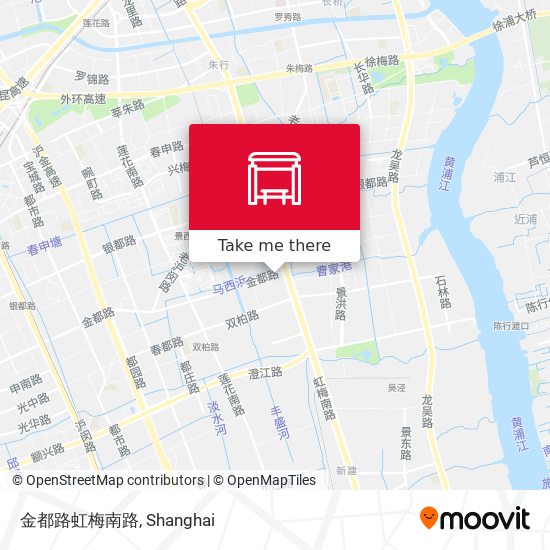金都路虹梅南路 map