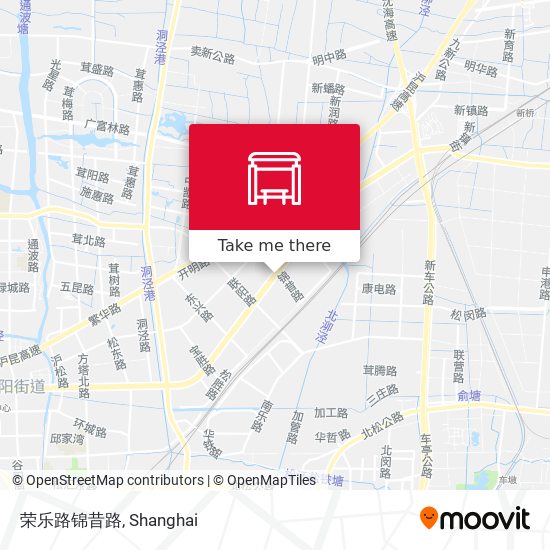 荣乐路锦昔路 map
