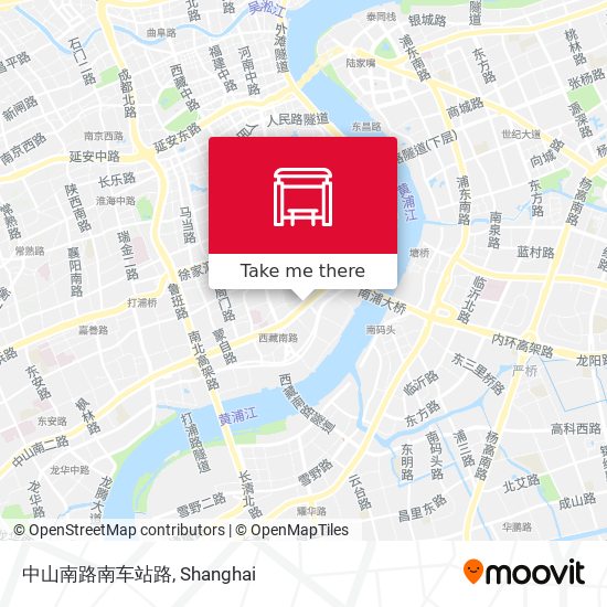 中山南路南车站路 map