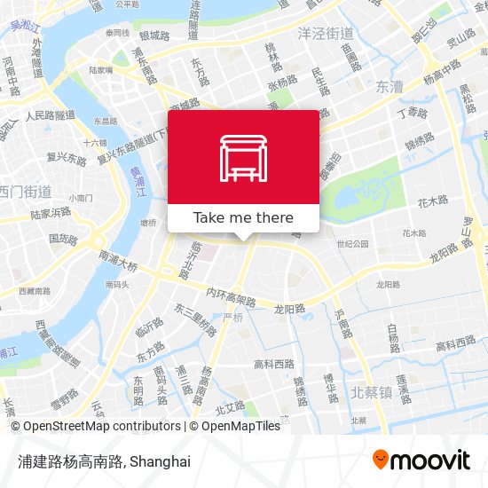 浦建路杨高南路 map