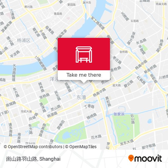 崮山路羽山路 map