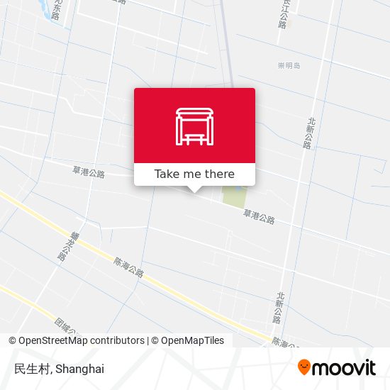 民生村 map