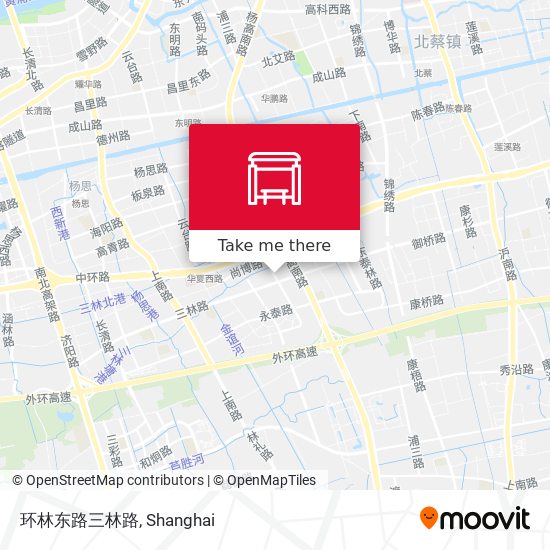 环林东路三林路 map