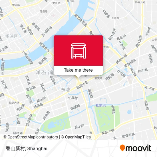 香山新村 map