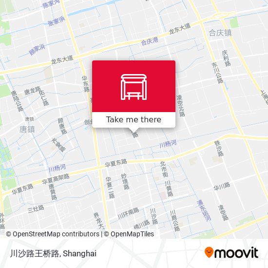 川沙路王桥路 map