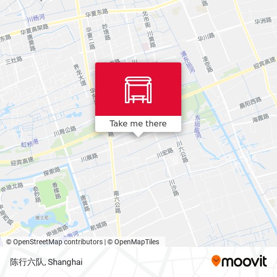 陈行六队 map