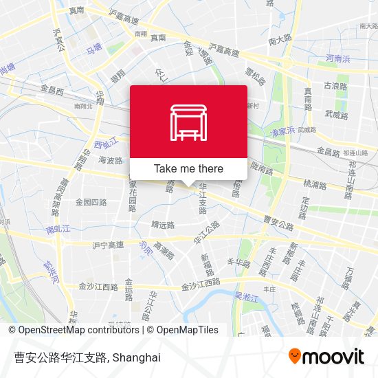 曹安公路华江支路 map