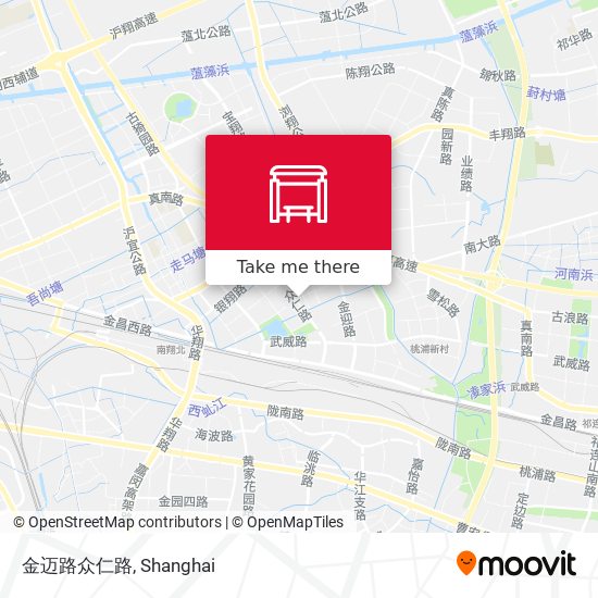 金迈路众仁路 map