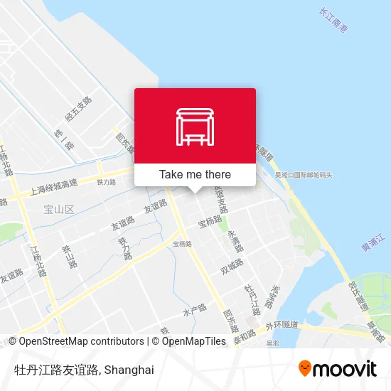 牡丹江路友谊路 map