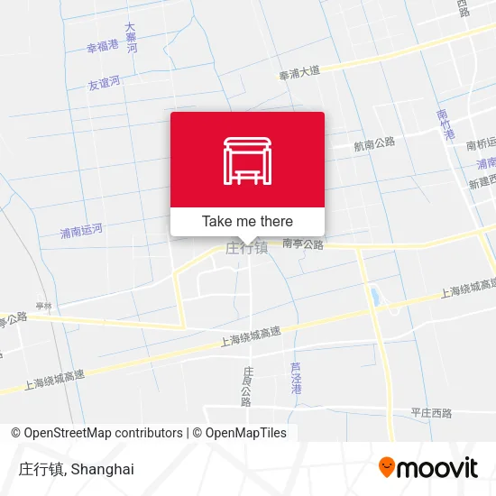 庄行镇 map