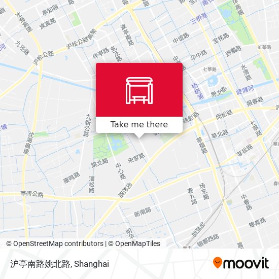 沪亭南路姚北路 map