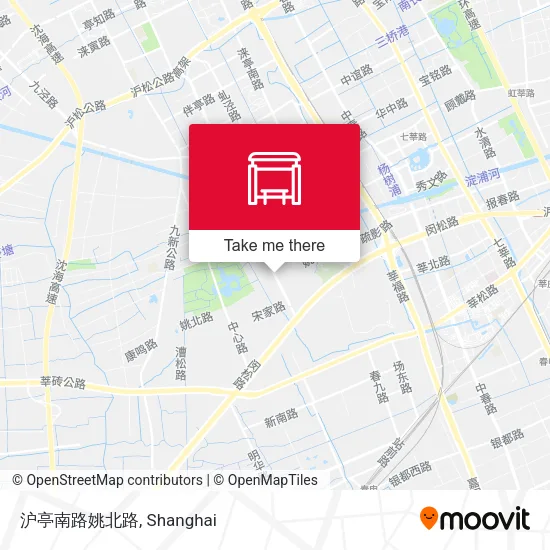 沪亭南路姚北路 map