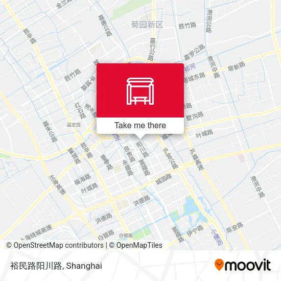 裕民路阳川路 map