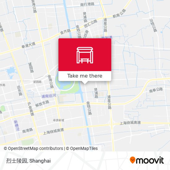 烈士陵园 map