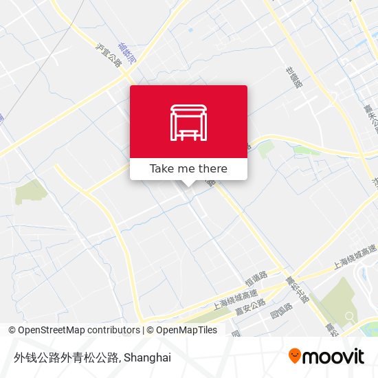 外钱公路外青松公路 map