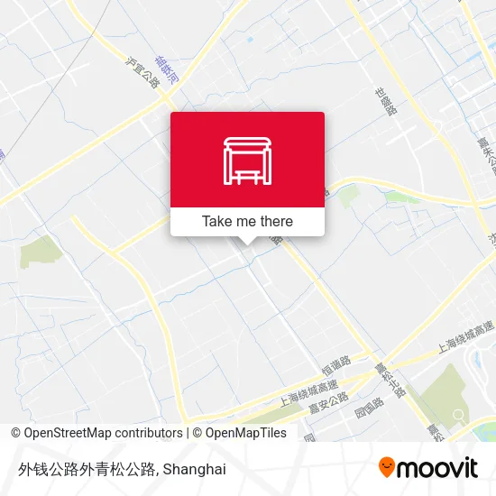外钱公路外青松公路 map