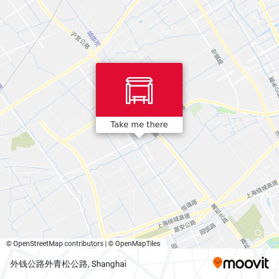 外钱公路外青松公路 map