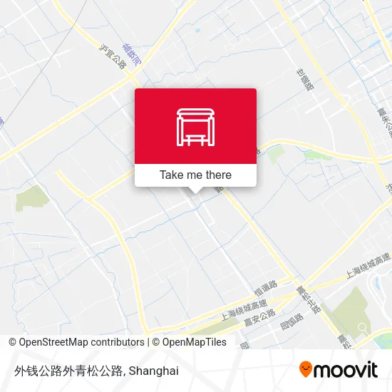 外钱公路外青松公路 map