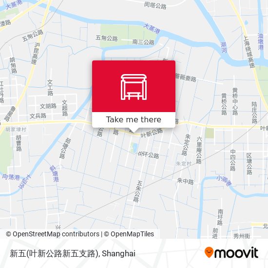 新五(叶新公路新五支路) map