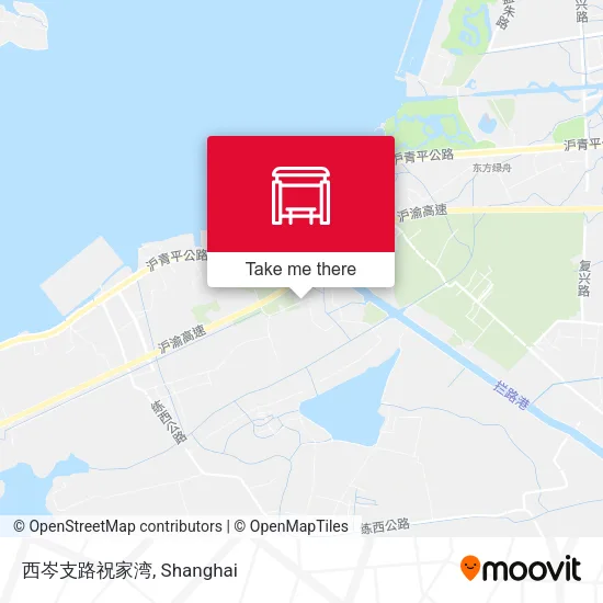 西岑支路祝家湾 map
