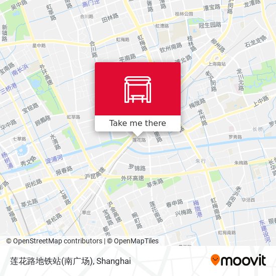 莲花路地铁站(南广场) map