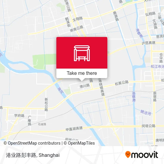 港业路彭丰路 map
