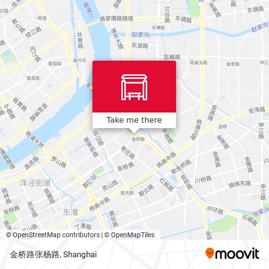 金桥路张杨路 map